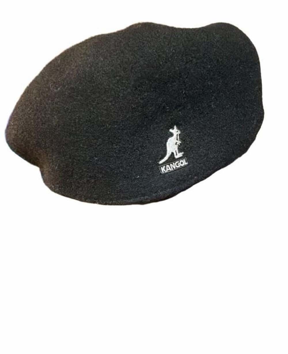 Kangol Wool 504 Flat Cap Black XX-Large